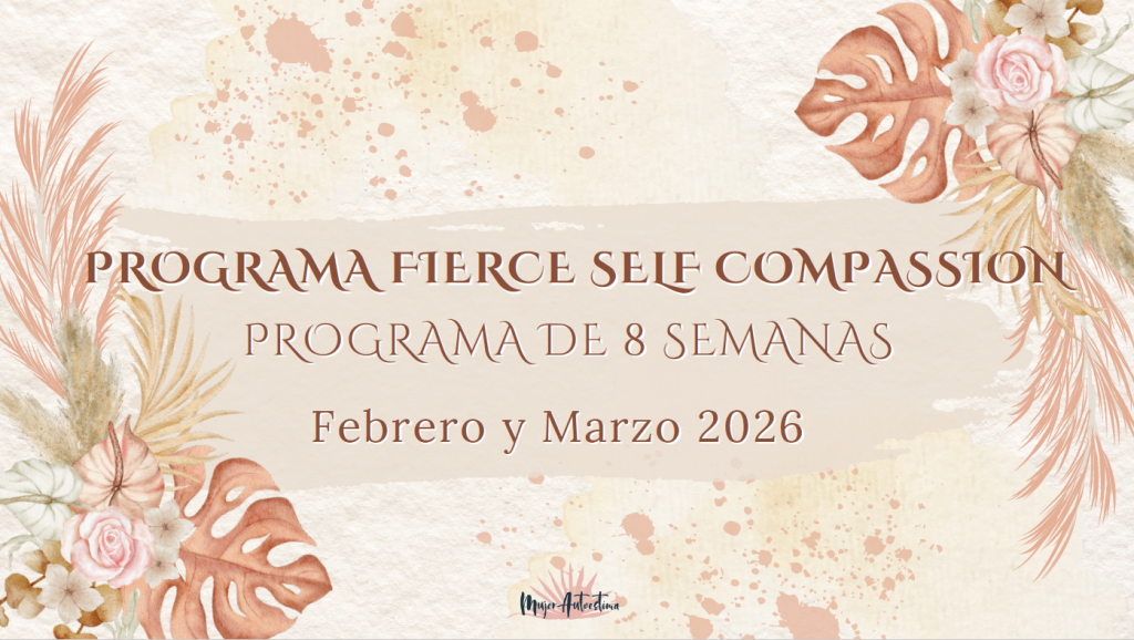 Programa Fierce Self Compassion