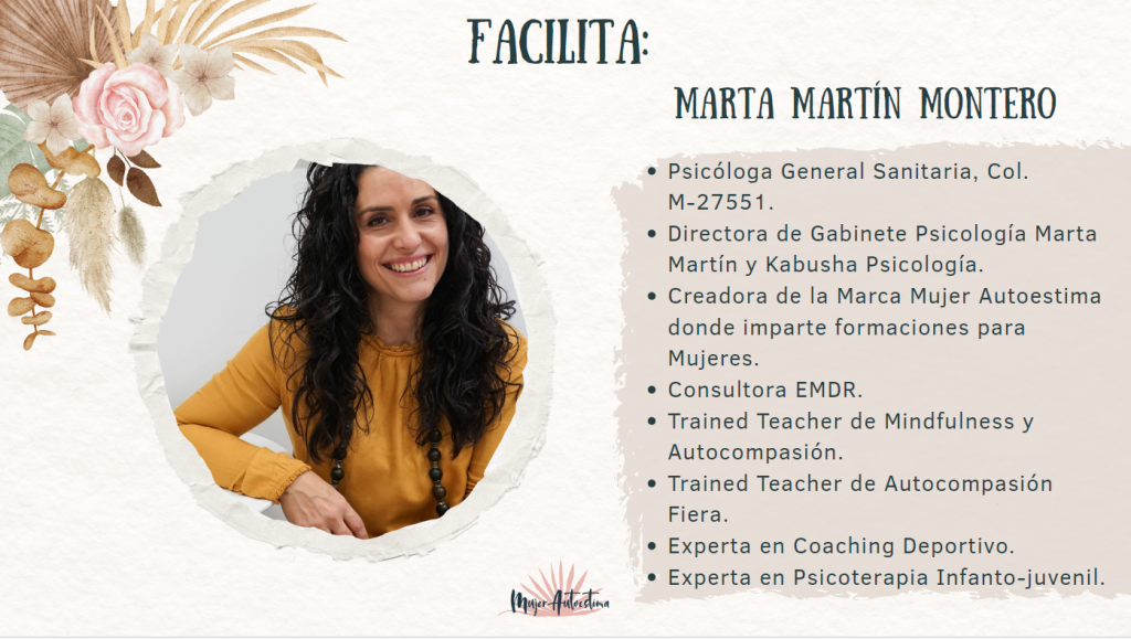 Programa Fierce Self Compassion Marta Martín